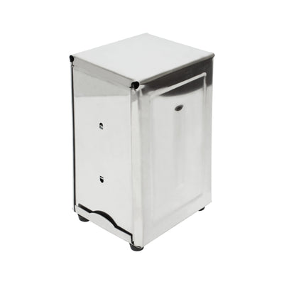 Thunder Group SLNH001 3-3/4 Inch Tall Napkin Dispenser Counter Type with Mirror Finish Stainless Steel