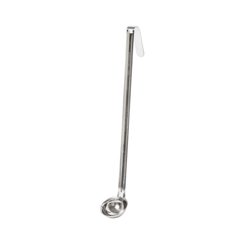 Thunder Group SLOL001 1/2 Oz Ladle One-piece Construction Hooked Handle Stainless Steel