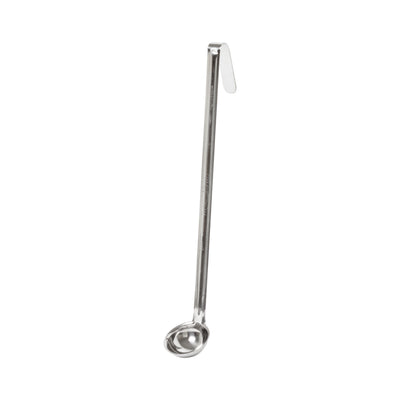 Thunder Group SLOL001 1/2 Oz Ladle One-piece Construction Hooked Handle Stainless Steel