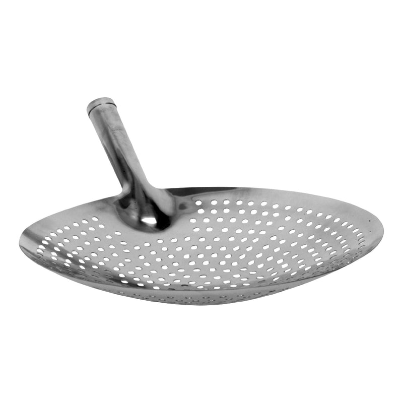 Thunder Group SLOS001 11 Inch Perforated Skimmer Stainless Steel with Ergonomic Handle