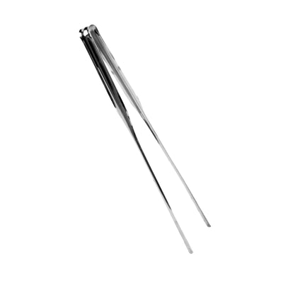 Thunder Group SLPB030 12 Inch Plum Tongs with Stainless Steel Handle