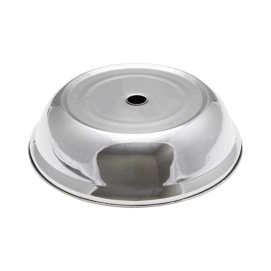 10" Diameter x 2-3/8" Height, Multi-fit Plate Cover, Stainless Steel