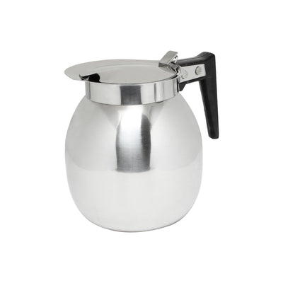 Thunder Group SLRCD001 64 Oz Coffee Decanter Open Rimmed Stainless Steel Mirror Finish