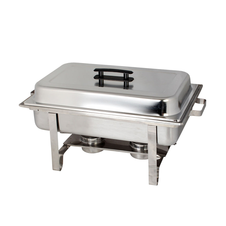 Thunder Group SLRCF001 8 Quart Economy Chafer Dripless Water Pan Stainless Steel