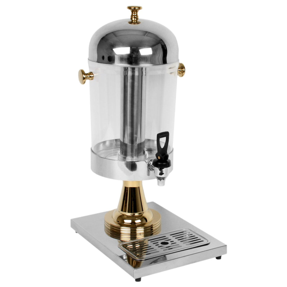 Thunder Group SLRCF0031GH Juice Dispenser 2.2 Gallon Easy Pour Stainless Steel