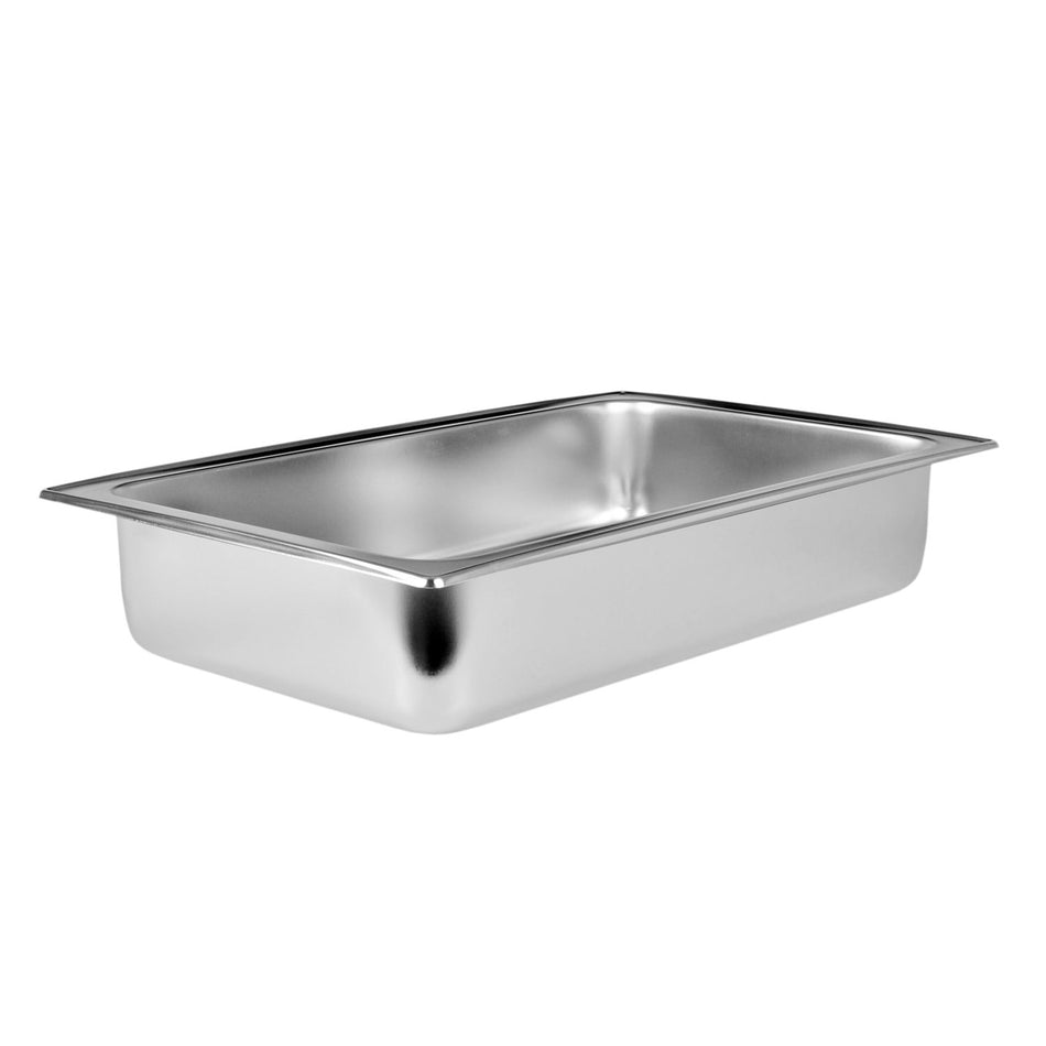 Thunder Group SLRCF111 8 Quart Chafer Water Pan Dripless Stainless Steel