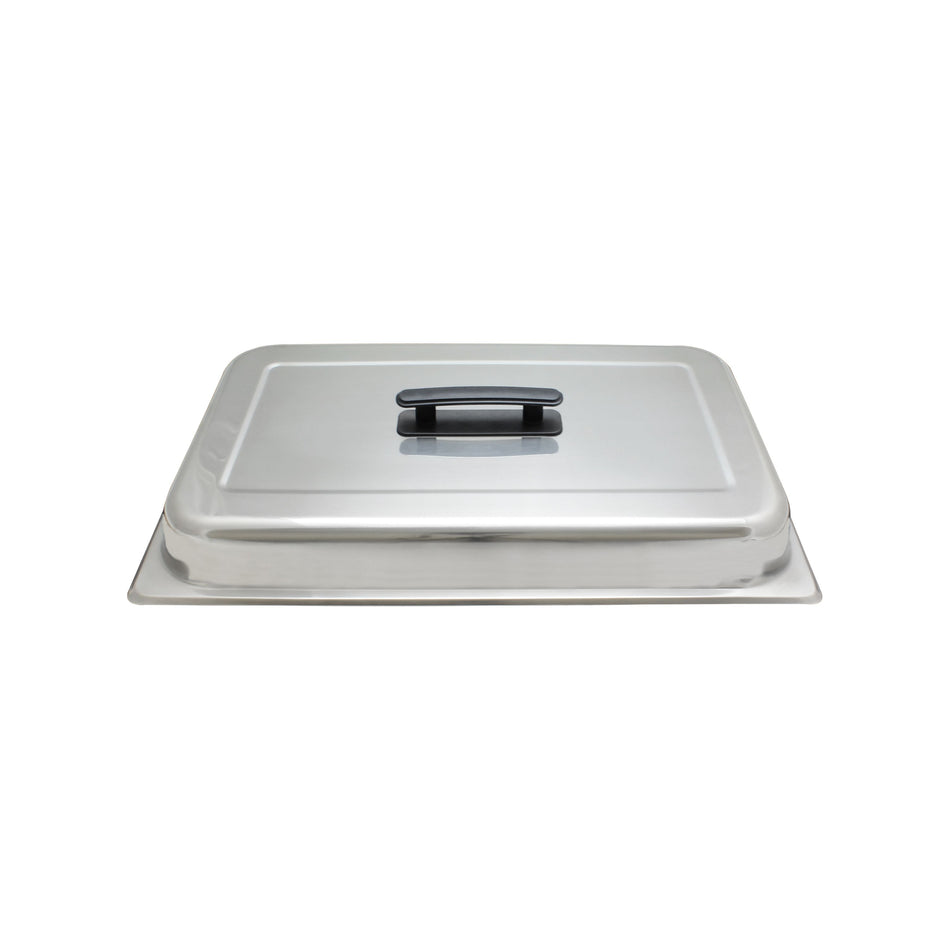 Thunder Group SLRCF112 8 Quart Chafer Dome Cover Rectangular with Plastic Handle Stainless Steel