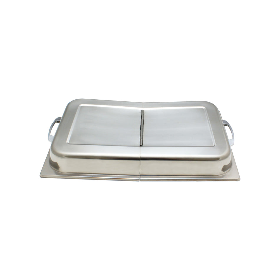 Thunder Group SLRCF7100 8 Qt Hinged Dome Cover Stainless Steel Rectangular