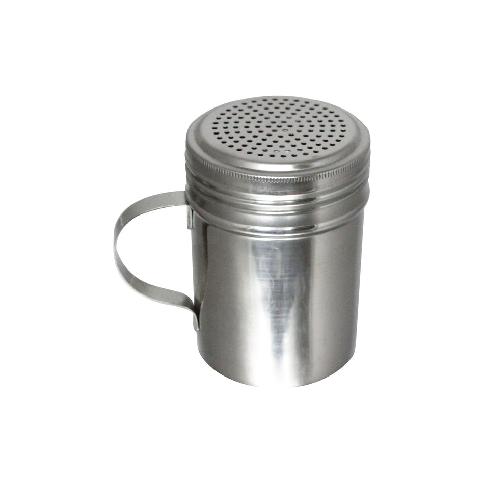 10 oz Dredger with Handle, Stainless Steel
