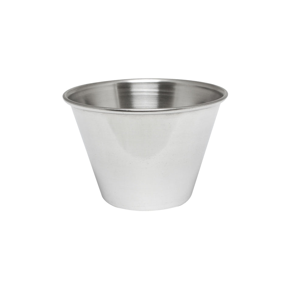 4 oz, 2-7/8" Diameter x 2" Height, Sauce Cup, Stainless Steel