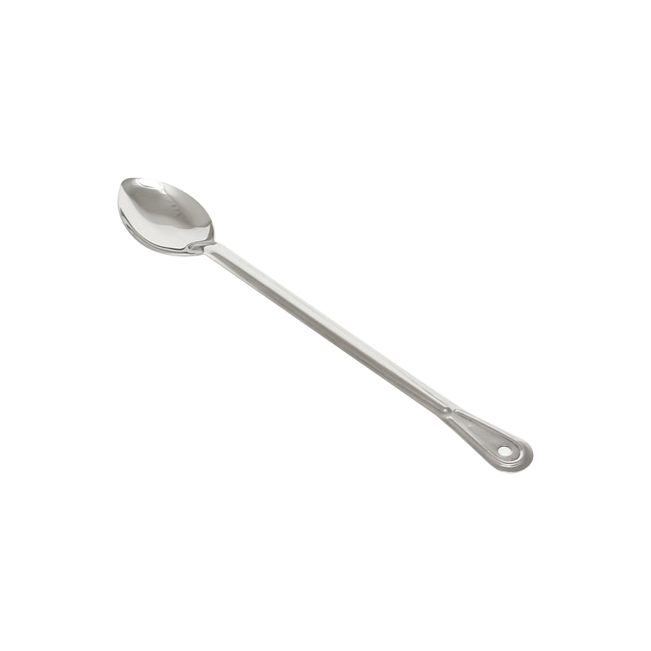 18" x 2-7/8" x 1-1/8", Extra Long Basting Spoon, Stainless Steel, 1.5 mm Thickness, Heavy-Duty