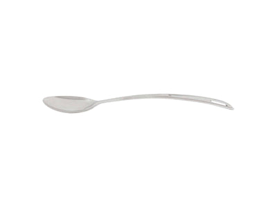 Thunder Group SLSBA411 11 Inch Basting Spoon Solid Stainless Steel Curved Handle