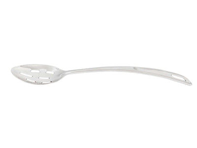 Thunder Group SLSBA612 15 Inch Slotted Basting Spoon Curved Handle Stainless Steel