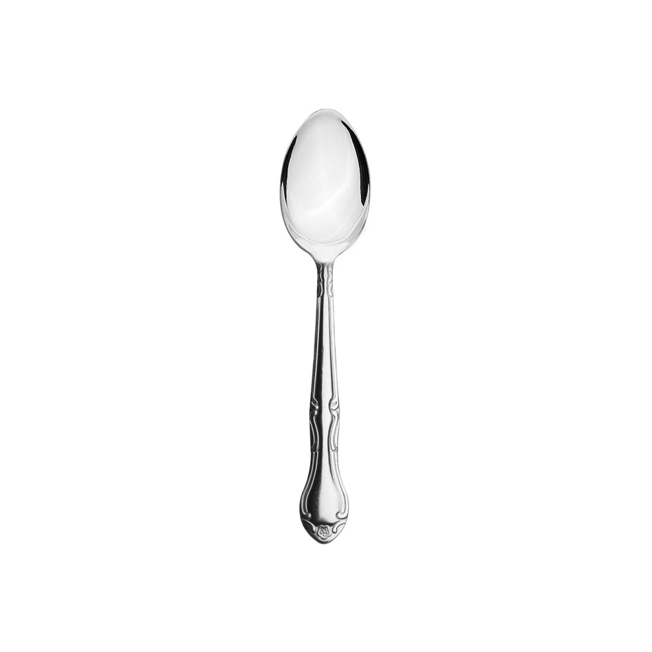 12 Pack Sunflower Dessert Spoon, Stainless Steel, Bright Finish, Dishwasher Safe