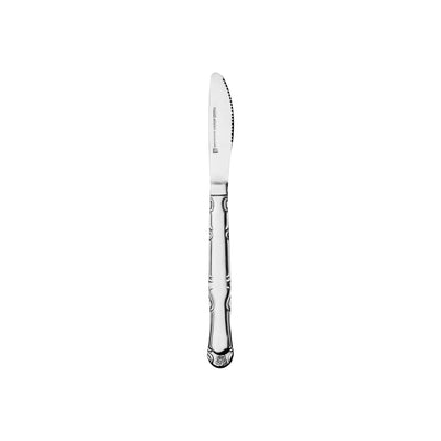 Thunder Group SLSF119 8.54 Inch Dinner Knife Solid Handle Bright Finish Stainless Steel