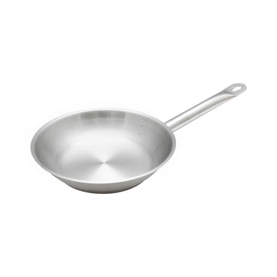 Thunder Group SLSFP011 11 Inch Fry Pan Induction Ready Welded Handle Stainless Steel