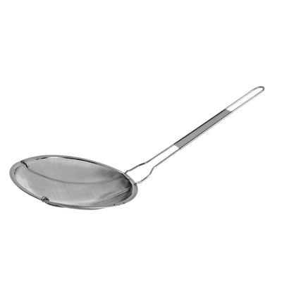 Thunder Group SLSKR875 8-3/4 Inch Diameter Round Skimmer with Fine Wire Mesh Stainless Steel