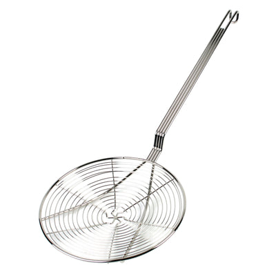 Thunder Group SLSKS009 9 Inch Diameter Skimmer Round Spiral Wire Nickel Plated