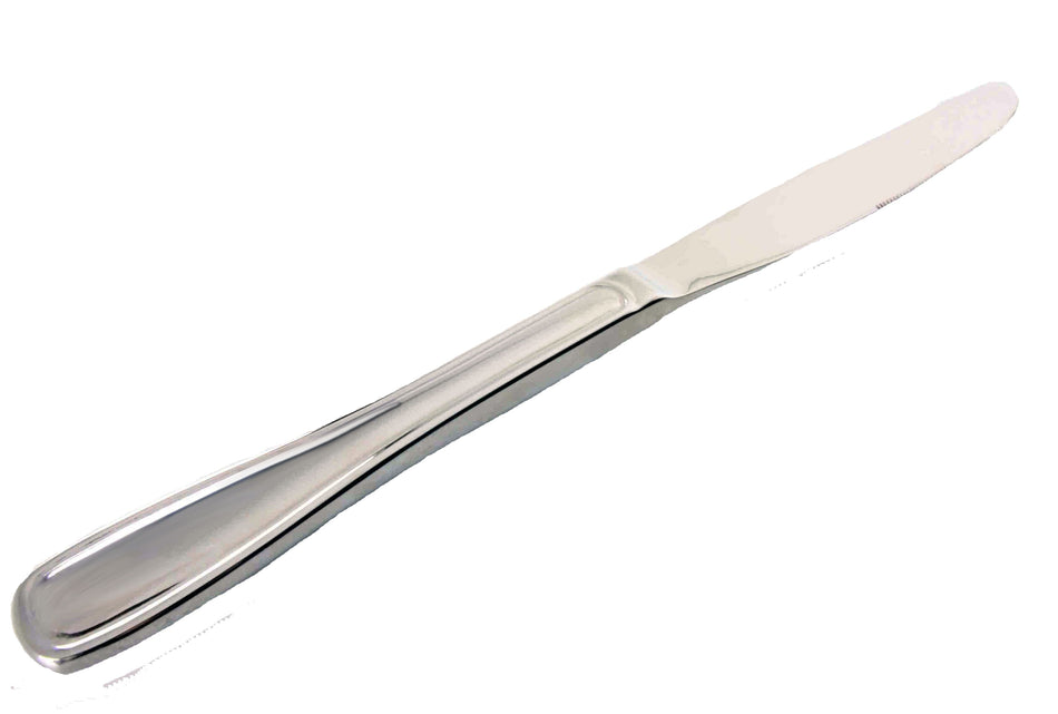 12 Pack Simplicity Dinner  Knife, Stainless Steel 420, Dishwasher Safe