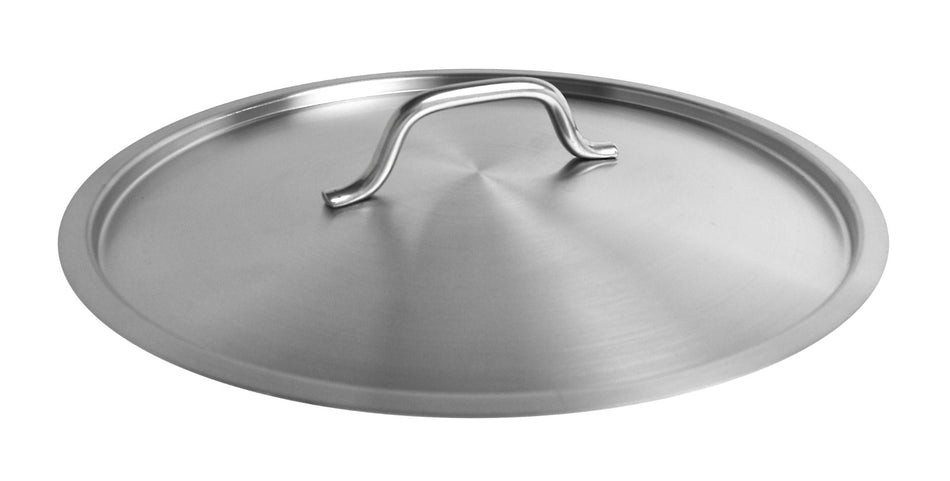 Thunder Group SLSPS4032C 15 Inch Diameter Stock Pot Lid Stainless Steel with Durable Design