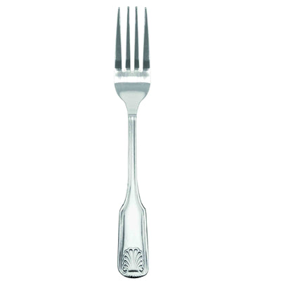 Thunder Group SLSS006 7.68 Inch Dinner Fork Sea Shell Mirror Finish 18/0 Stainless Steel