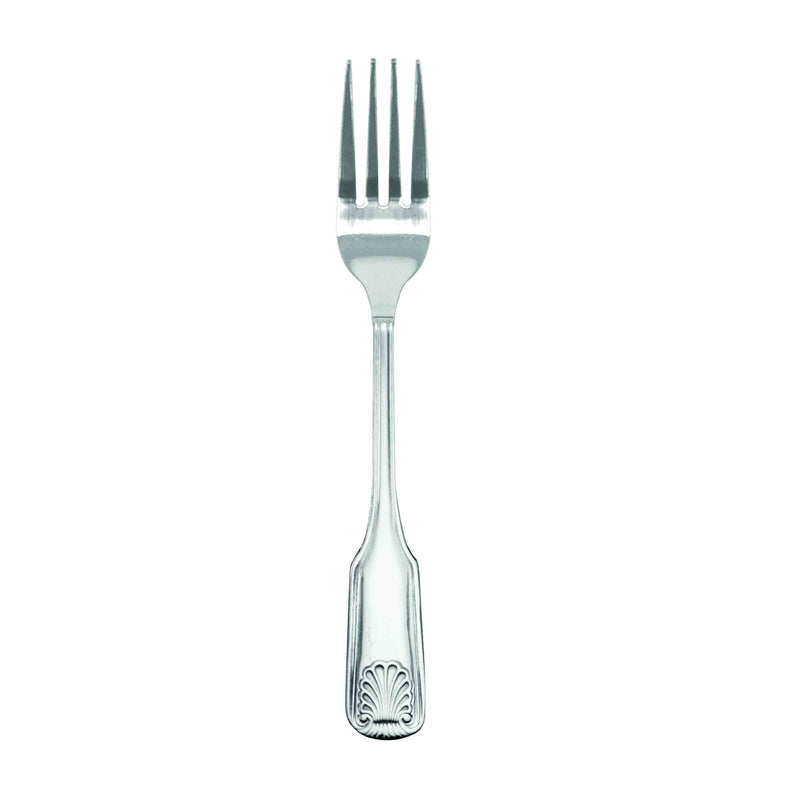 Thunder Group SLSS007 7.01 Inch Salad Fork Sea Shell Mirror Finish 18/0 Stainless Steel