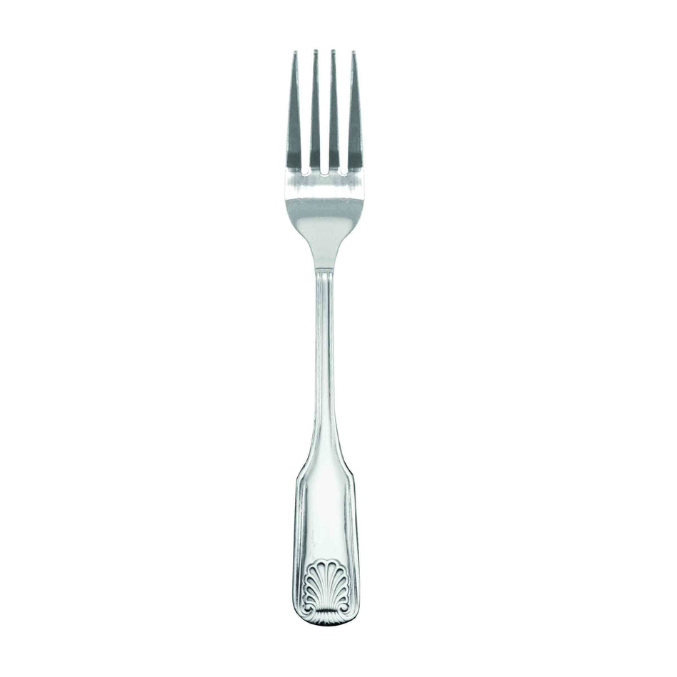 12 Pack Sea Shell Salad Fork, Stainless Steel, Dishwasher Safe