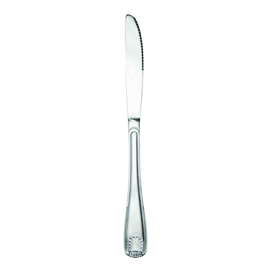 12 Pack Sea Shell Dinner Knife, Stainless Steel, Dishwasher Safe