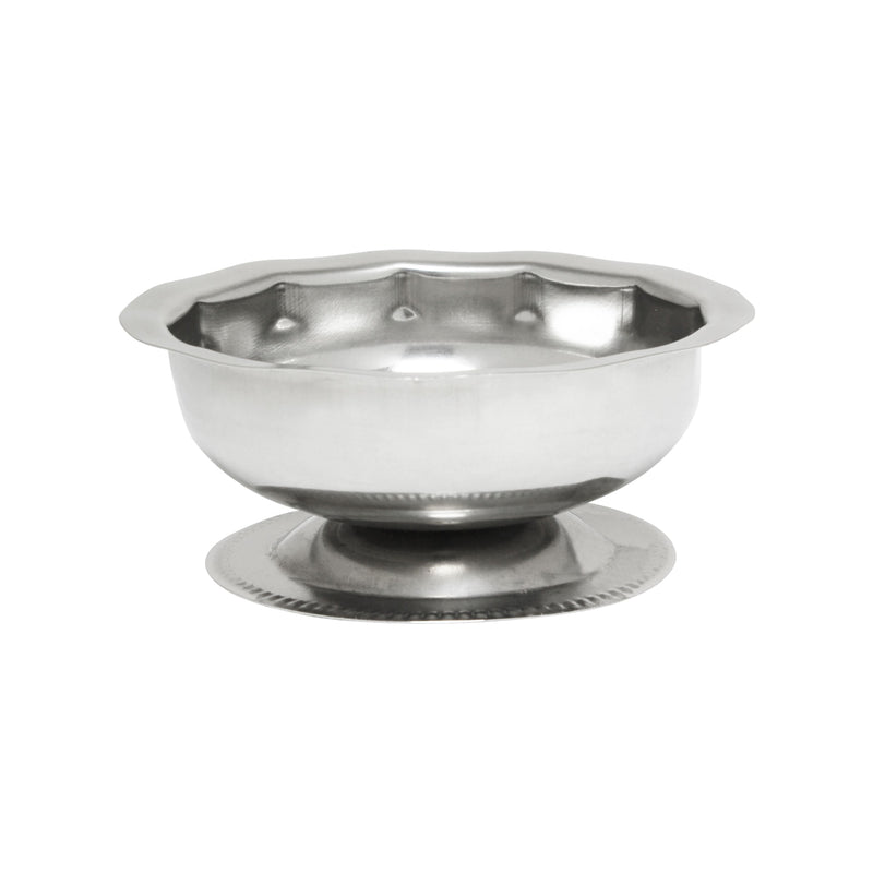 Thunder Group SLSSD003 3-1/2 Oz Sherbet Dish Footed Base Mirror-Finish Stainless Steel