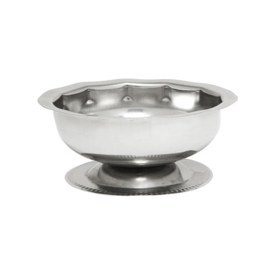 Thunder Group SLSSD003 3-1/2 Oz Sherbet Dish Footed Base Mirror-Finish Stainless Steel