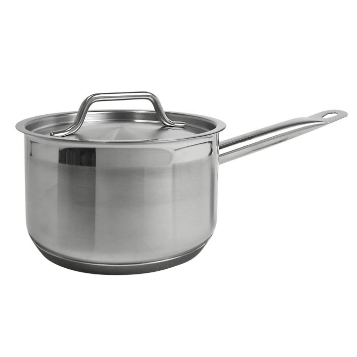 Thunder Group SLSSP4020 2 Quart Sauce Pan with Lid Stainless Steel