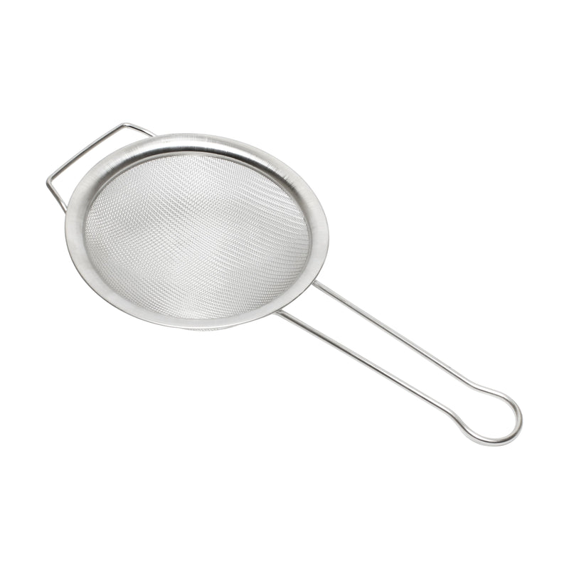 Thunder Group SLSTN006 6 Inch Diameter Single Mesh Strainer with Support Handle Stainless Steel