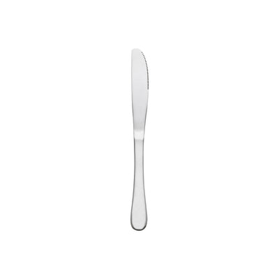 Thunder Group SLTE109 8.78 Inch Dinner Knife Simple Line-trimmed Handle 18/0 Stainless Steel Bright Finish