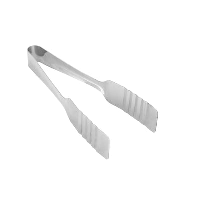 Thunder Group SLTG607 7-1/2 Inch Pastry Tongs Stainless Steel with Ergonomic Handle