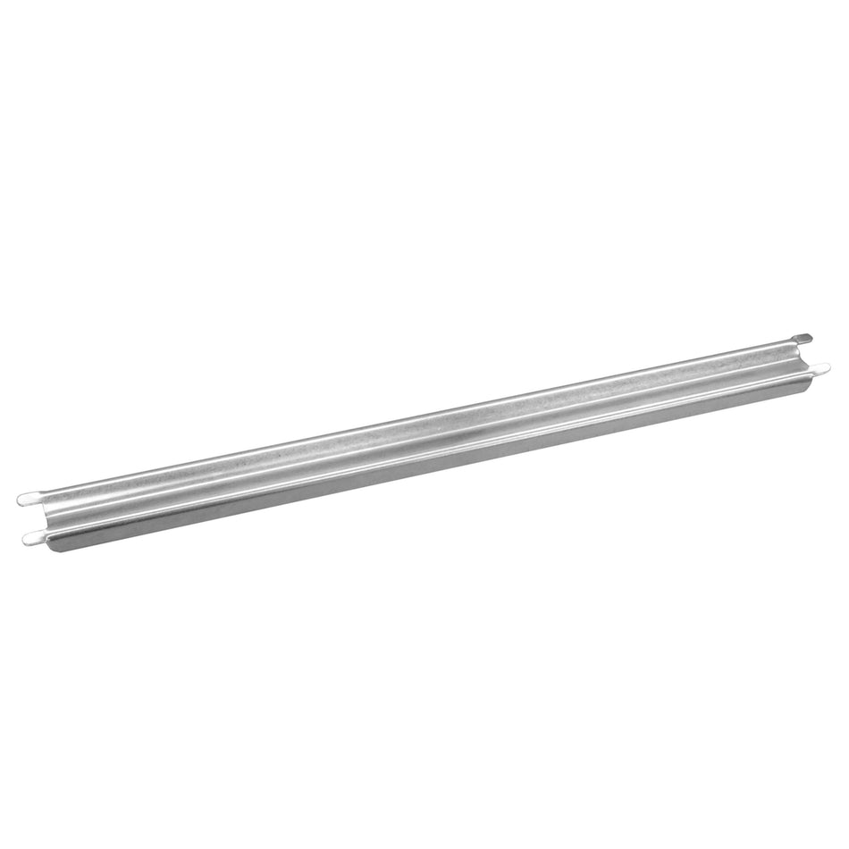 12" x 1" x 3/8", Adaptor Bar with Grooved, Stainless Steel