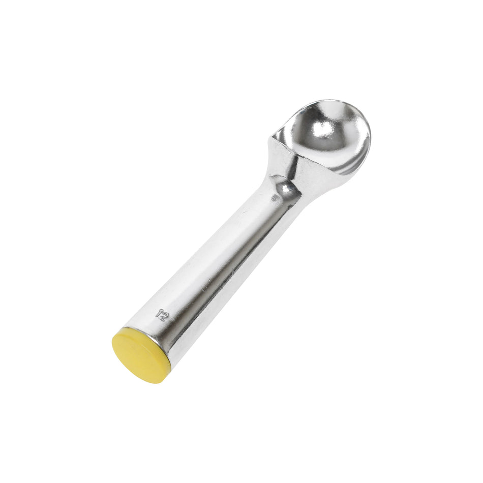 3 oz, 7-1/8" x 2" x 1-5/8", Dipper, Yellow Color, Aluminum Body with Antifreeze Solution filled-in, Color Coded