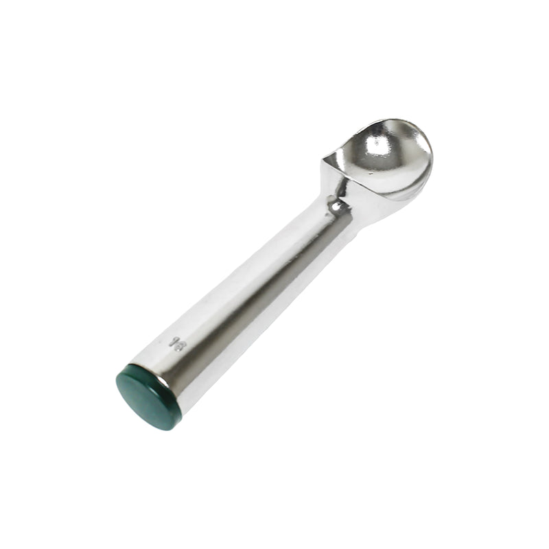 Thunder Group SLTHDP016 2-1/2 Oz Ice Cream Dipper Green Handle Cast Aluminum