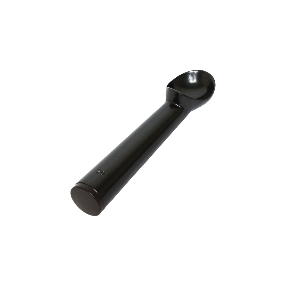 2 oz, 7-1/8" x 1-5/8" x 1-1/4", Non-Stick Dipper, Brown Color, Aluminum Alloys with Teflon Coating and Antifreeze Solution Filled-in, Color Coded