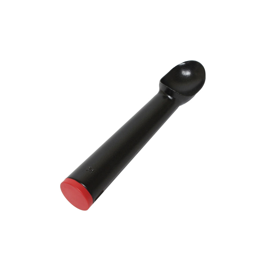 1-1/2 oz, 7-1/8" x 1-1/2" x 1-1/4", Non-Stick Dipper, Red Color, Aluminum Alloys with Teflon Coating and Antifreeze Solution Filled-in, Color Coded