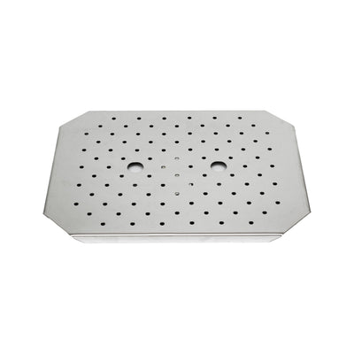 Thunder Group SLTHFB010 10-1/2 Inch Perforated False Bottom with Fingerhole Lift-off Stainless Steel