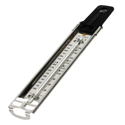 Thunder Group SLTHL400 Thermometer Mercury Filled Glass Tube with Dual Scale