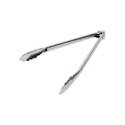 Thunder Group SLTHUT110 10 Inch Utility Tongs with Locking Ring Stainless Steel