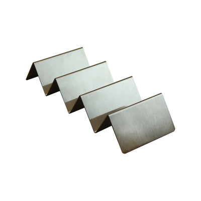 Thunder Group SLTR034F Taco Holder Stainless Steel 3 to 4 Compartment with Holder