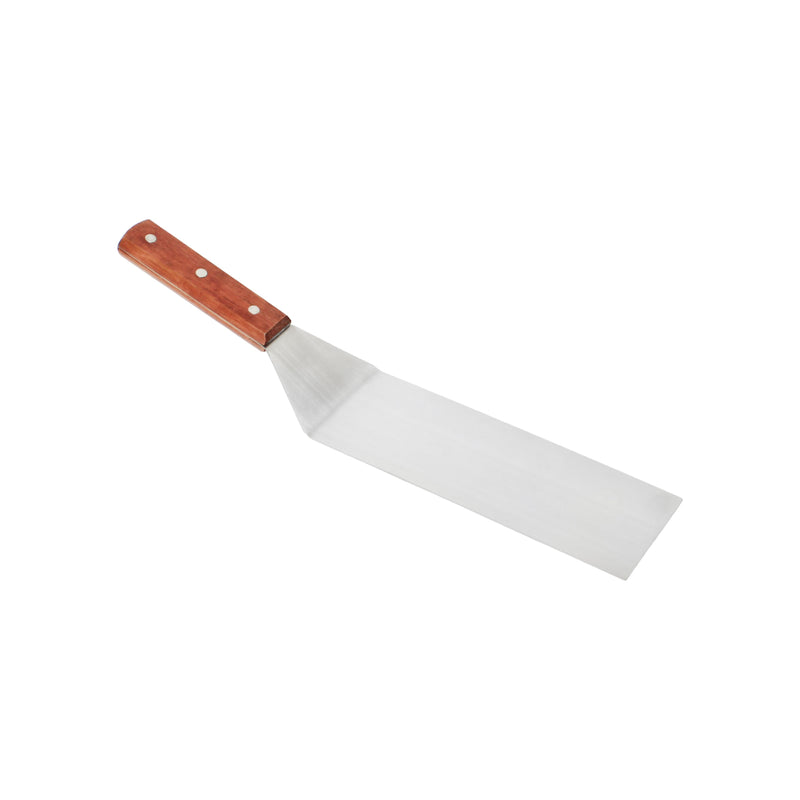 Thunder Group SLTWBT210 10 Inch Turner Solid Wood Handle Stainless Steel