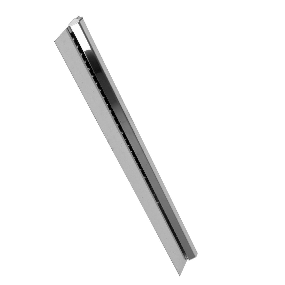 44" x 3-1/2" x 3/4", No Clip Check Holder, Stainless Steel
