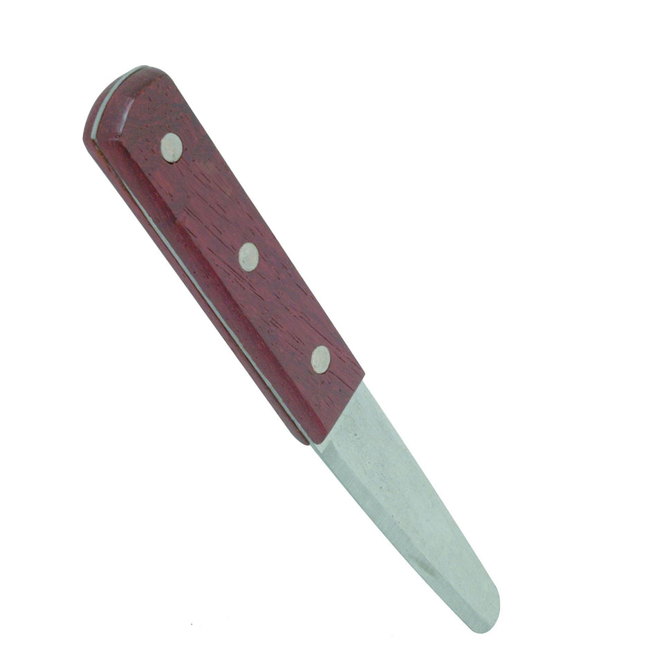 7-1/4" x 7/8" x 1/2", Clam Knife, Stainless Steel & Wood