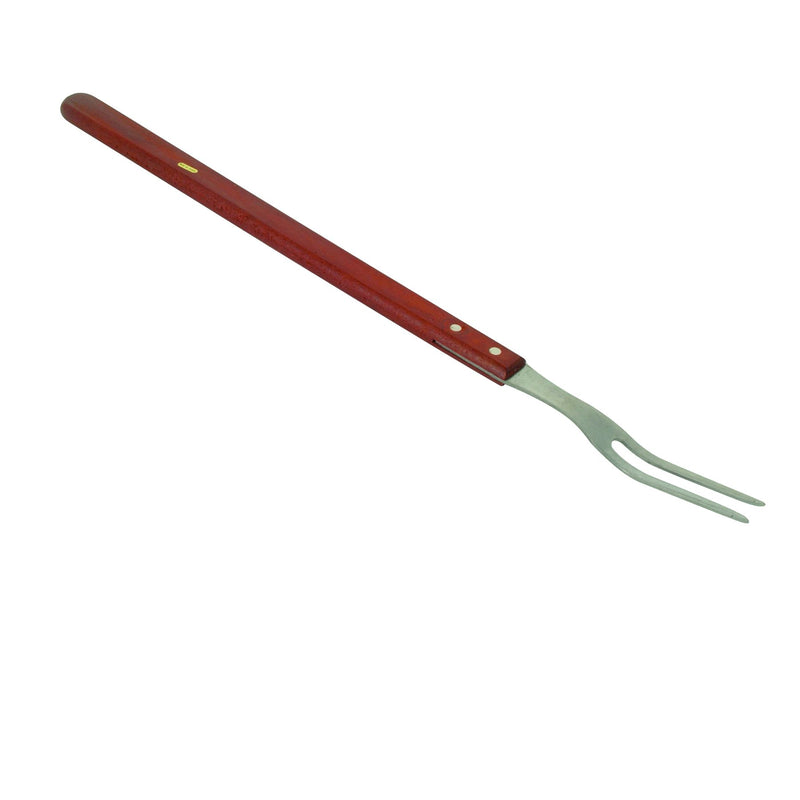 Thunder Group SLTWPF021 21 Inch Pot Fork Riveted Wood Handle Stainless Steel