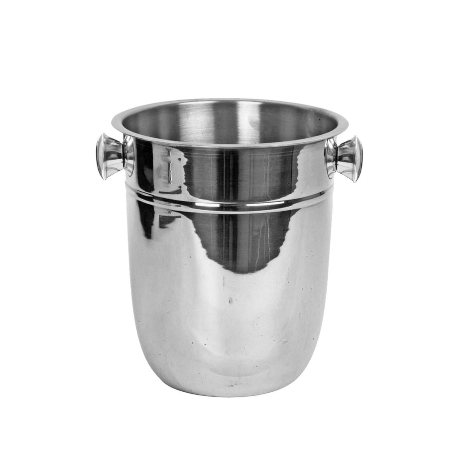 8 qt, 10" x 9" x 10-1/8" Wine Bucket, Stainless Steel