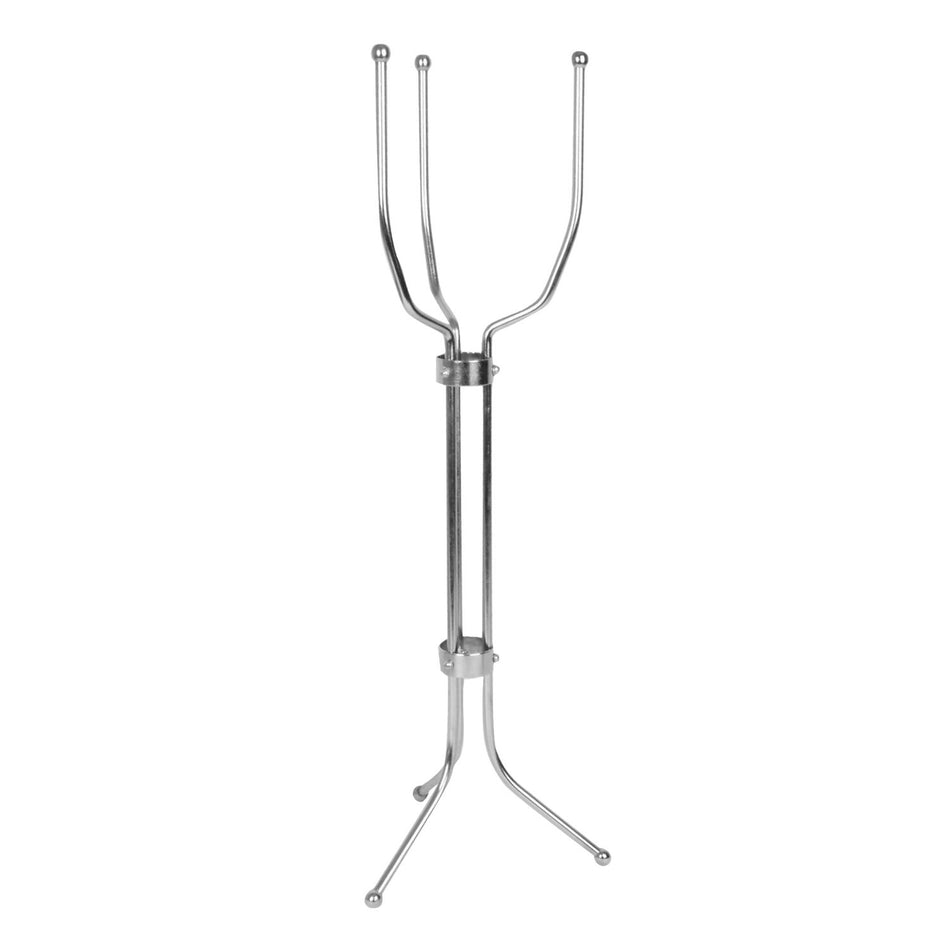 9-3/4" x 9-3/4" x 28-5/8" Foldable Stand, fits SLWB001, Stainless Steel