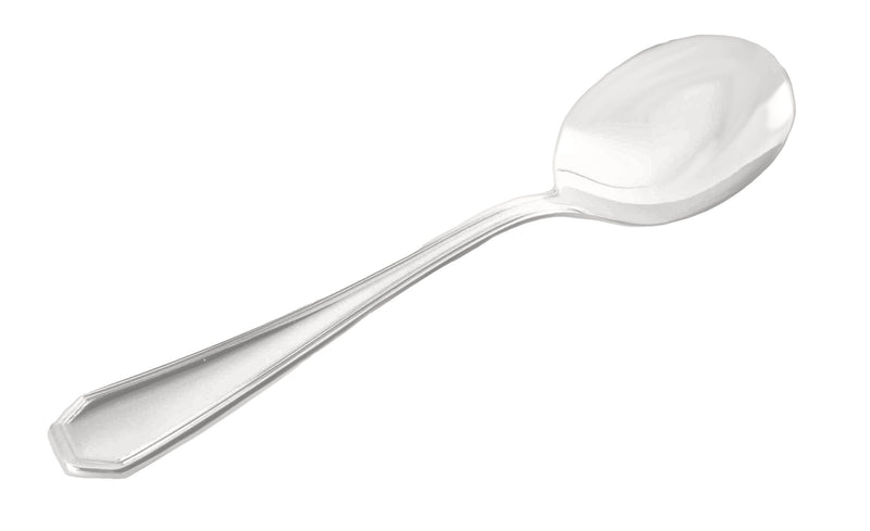 Thunder Group SLWH203 5-4/5 Inch Bouillon Spoon 2.3mm Thick Stainless Steel